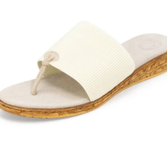 NWOT Charleston Shoe Co IOP Sandal in Pearl - Picture 4 of 8